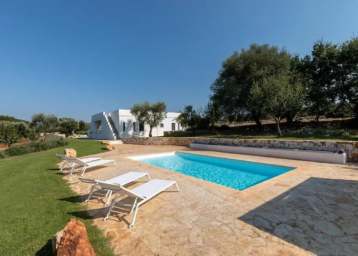 Trullo Delle Stelle With Private Дом отдыха Остуни